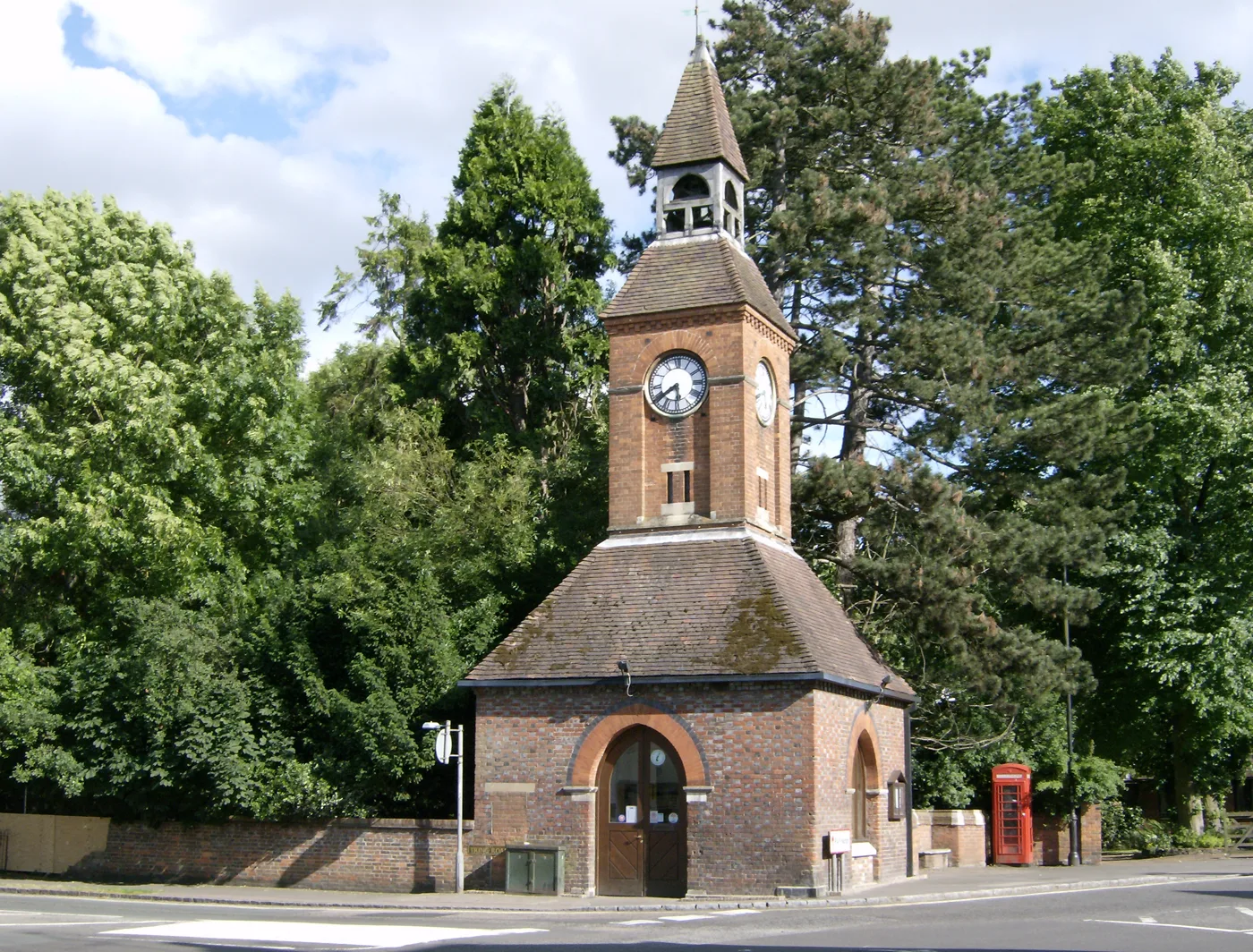 Wendover Clock Tower on the High Street, home of the parish council that runs the village's Christmas Celebration on Saturday 28 November